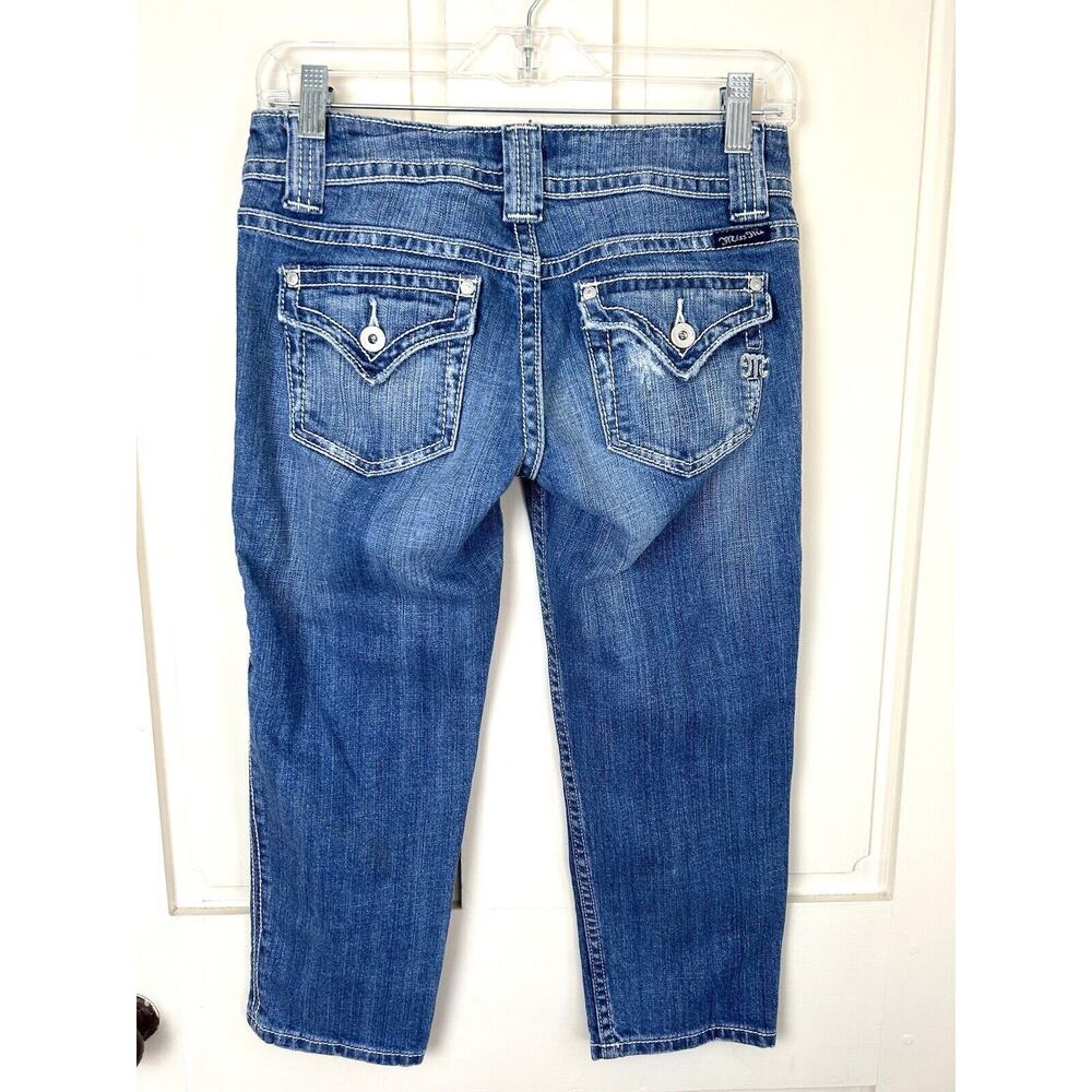 Miss Me Mid Rise Stretch Cropped Capri Jeans-Size 27